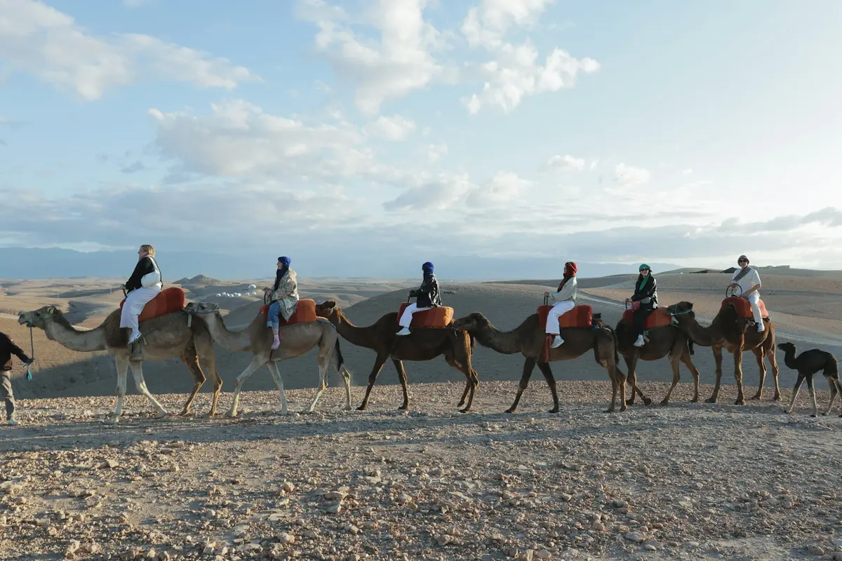 A destination featured on the Agafay Desert day trip