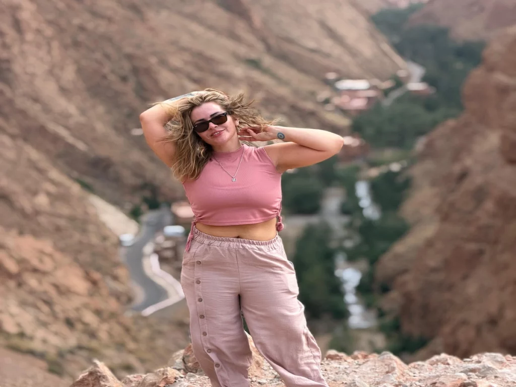Morocco Atlas Mountains travel view Dades Valley